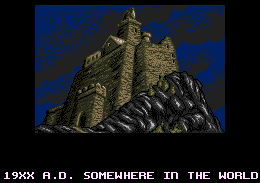 In the game, this has lightning flashing all around it, so you can tell it's evil.