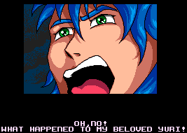 And that's Ikuro, the good guy, outside. He just heard his wife scream.